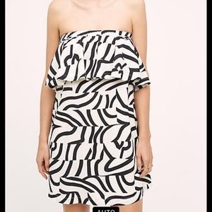 Anthropologie Maeve Strapless Dress NWT